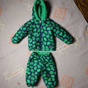 Pantagonia reversible snowsuit
